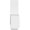 Ekena Millwork Bellingham Architectural Grade PVC Gable Bracket, 60"W x 20"H x 6"D x 6"F, 8/12 Pitch GBP060X20X0606BEL00 - alternate 2